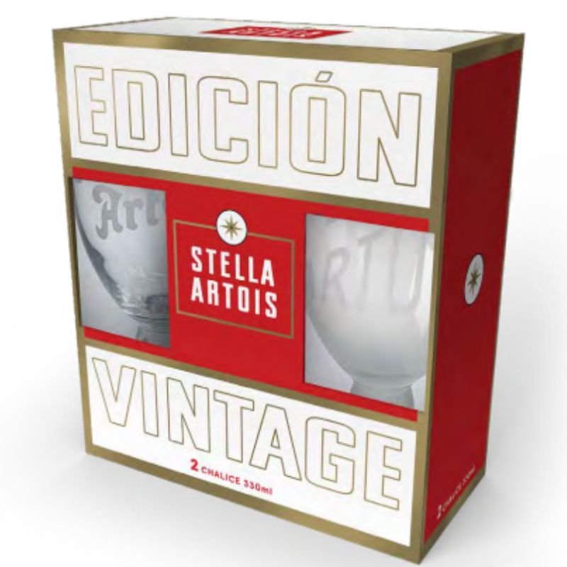 Set Copas Stella Vintage 330cc x 2 